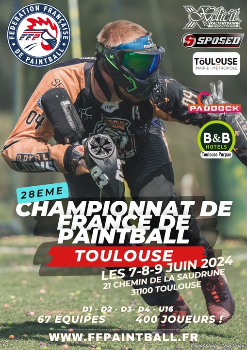 FFP- Championnat de France de Paintball 2024