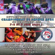 Dates du CDF 2024 - Championnat De France 2024